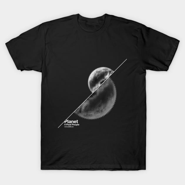 Planet 4 pixel people T-Shirt by sub88